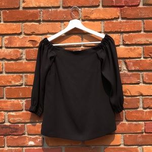 Babaton Aritzia Rodrigo Blouse Off Shoulder